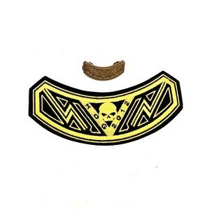 Harley Davidson 2012 HOG Rocker Patch and Pin. NEW No Frays.
